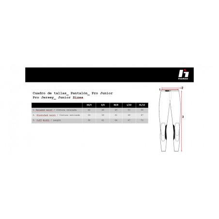 HEBO PANTALON TRIAL OFFROAD PRO V DRIPPED JUNIOR HE3200RS