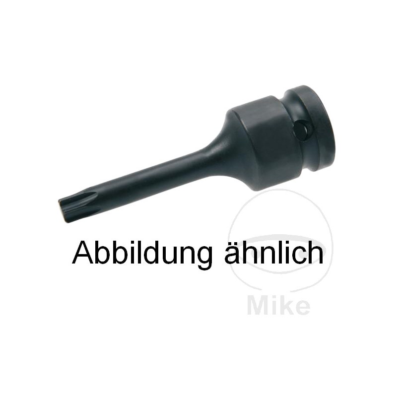 JMP Punta de destornillador torx reforzado 1/2 T7 75 MM 605.97.52