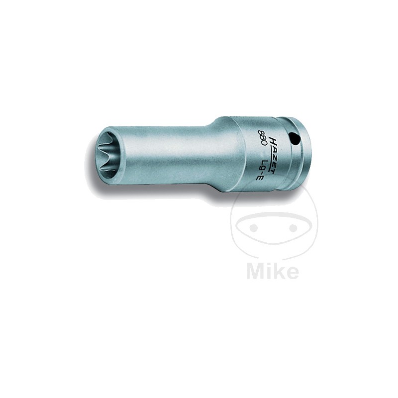 HAZET Llave de vaso torx 3/8 E14 65 MM 608.49.41