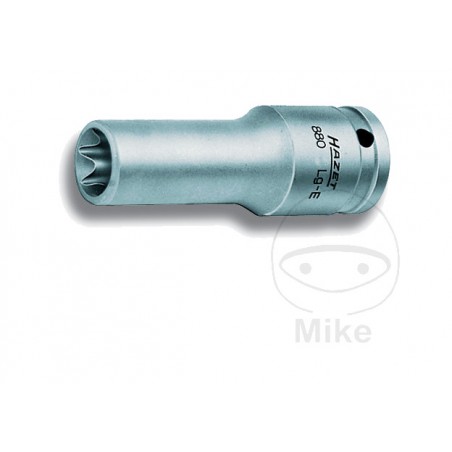 HAZET Llave de vaso torx 3/8 E14 65 MM 608.49.41