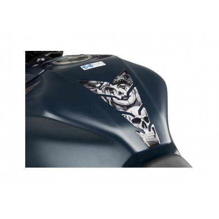 PUIG Protector de depósito con diseño calavera y póker SKULL POKER 21435