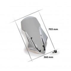 PUIG Motorcycle windshield screen V-TECH TOURING 21488