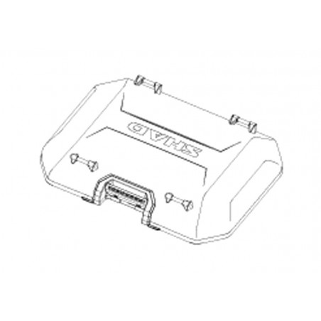 SHAD Cubierta de aluminio para maleta SP ALUMINIUM COVER TC TERRA TR55 203913R