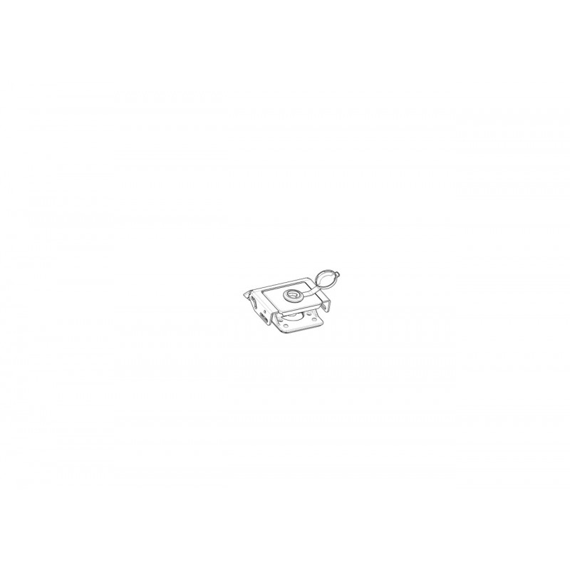 SHAD Upper lock assembly replacement TERRA PURE BLACK D1TRTSTBR