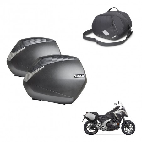 SHAD Maletas SH36 + herraje 3P bolsa interna KIT-434785