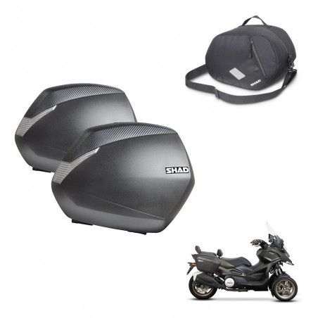 SHAD Maletas SH36 + herraje 3P bolsa interna KIT-434789