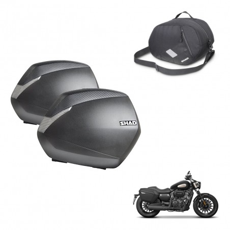 SHAD Maletas SH36 + herraje 3P bolsa interna KIT-434795