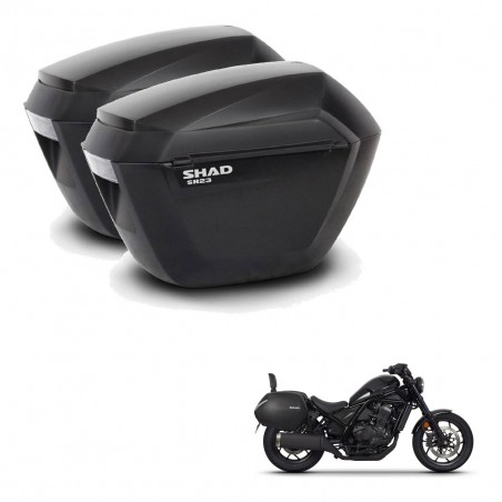 SHAD Maletas sh23 + herraje 3P KIT-434823