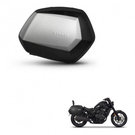 SHAD SH35 PREMIUM suitcases + 3P hardware KIT-434851