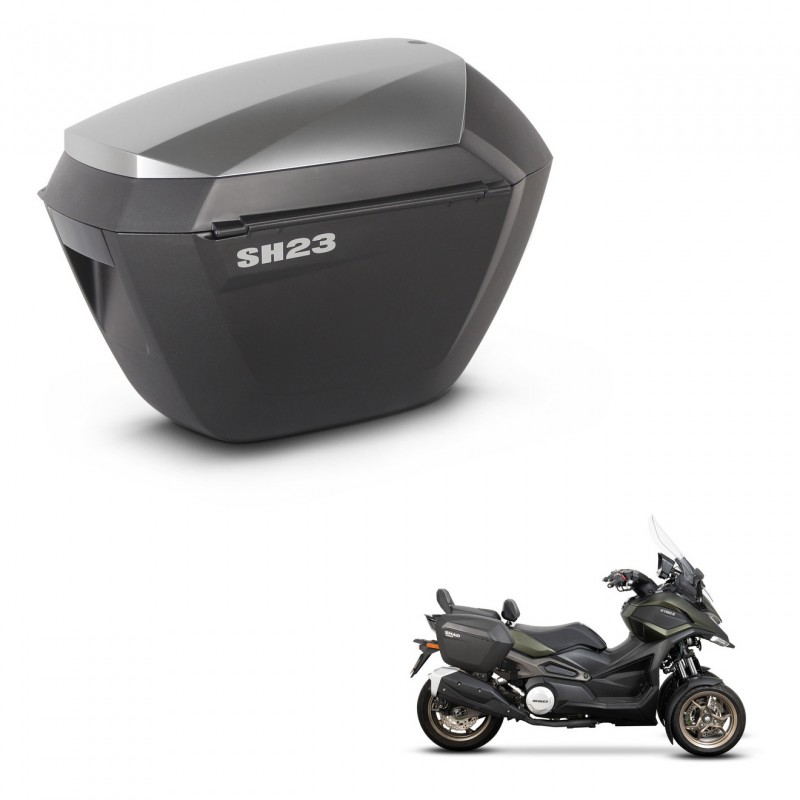 SHAD Maletas sh23 alu + herraje 3P KIT-434890