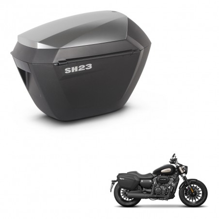 SHAD Maletas sh23 alu + herraje 3P KIT-434893