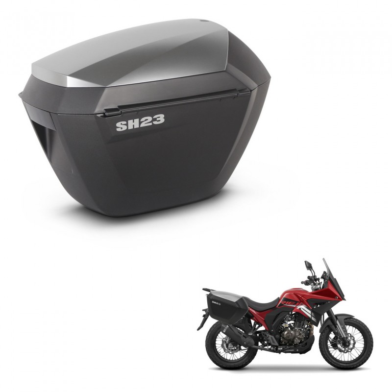 SHAD Maletas sh23 alu + herraje 3P KIT-434895