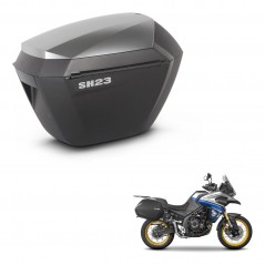 SHAD SH23 alu suitcases + 3P hardware KIT-434903