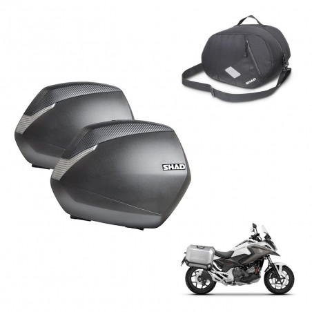 SHAD Maletas SH36 + herraje 4P bolsa interna KIT-434935