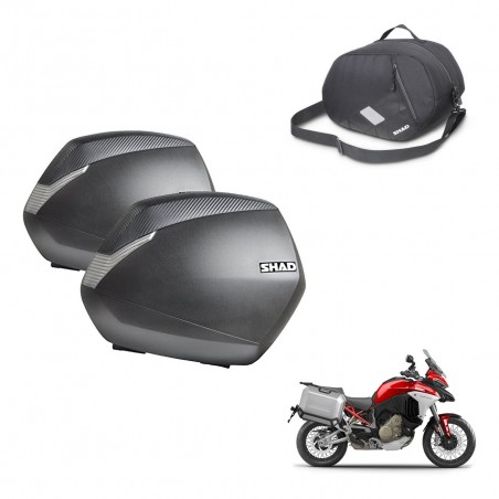 SHAD SH36 suitcases + 4P hardware internal bag KIT-434949