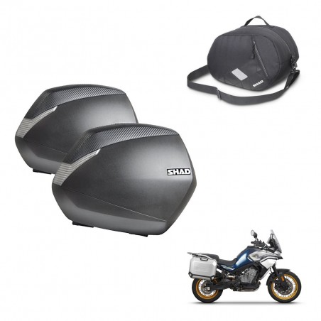 SHAD SH36 suitcases + 4P hardware internal bag KIT-434979