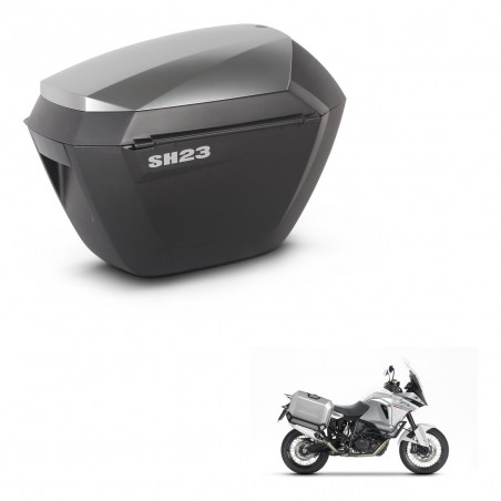 SHAD Maletas sh23 alu + herraje 4P KIT-435170