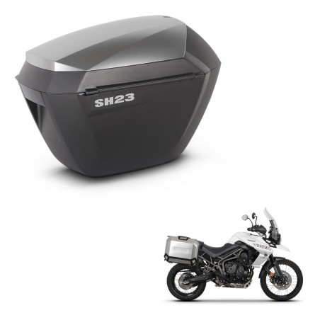 SHAD Maletas sh23 alu + herraje 4P KIT-435171