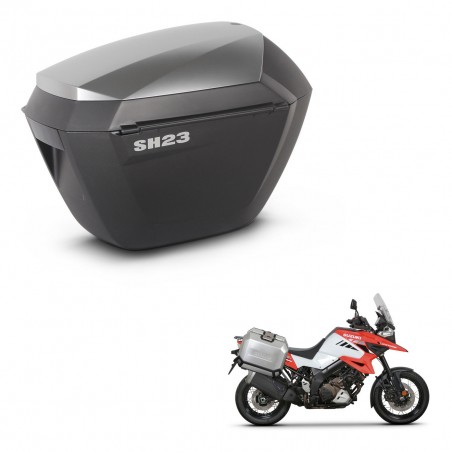 SHAD Maletas sh23 alu + herraje 4P KIT-435175