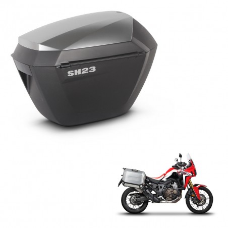 SHAD Maletas sh23 alu + herraje 4P KIT-435176