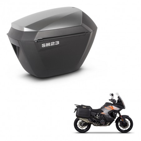 SHAD Maletas sh23 alu + herraje 4P KIT-435186