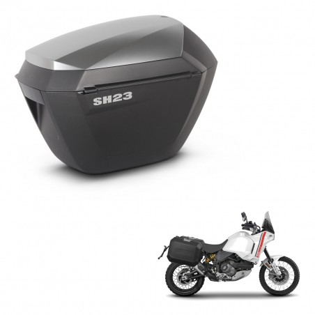 SHAD Maletas sh23 alu + herraje 4P KIT-435203