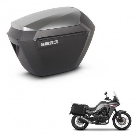 SHAD Maletas sh23 alu + herraje 4P KIT-435209