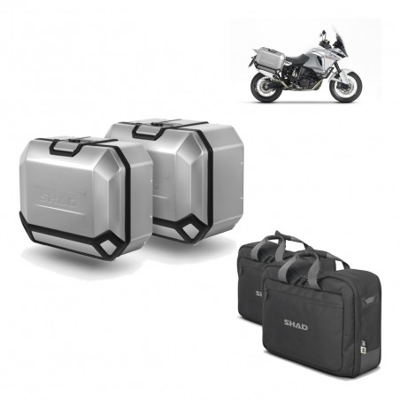 SHAD Maletas laterales + herraje 4P bolsa interna TR36 KIT-435242
