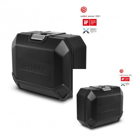 SHAD MALETAS LATERALES TR36L TERRA BLACK EDITION (1U) KIT-435364