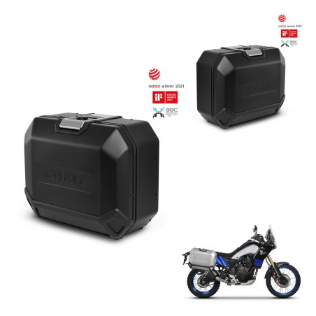 SHAD Side cases + 4p hardware TR36L TERRA BLACK EDITION (1U) KIT-435366