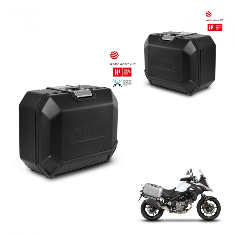 SHAD Maletas laterales + herraje 4p KIT-435367