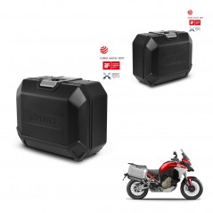 SHAD Maletas laterales + herraje 4p TR36L TERRA BLACK EDITION (1U) KIT-435404