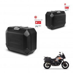 SHAD Side cases + 4p hardware TR36L TERRA BLACK EDITION (1U) KIT-435406
