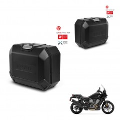 SHAD Maletas laterales + herraje 4p TR36L TERRA BLACK EDITION (1U) KIT-435412