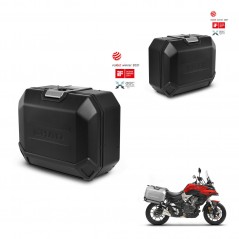 SHAD Side cases + 4p hardware TR36L TERRA BLACK EDITION (1U) KIT-435420