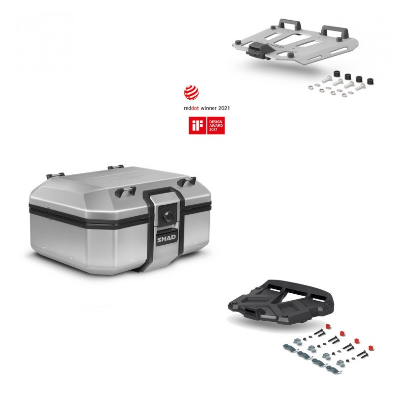 SHAD Baul trasero + parrilla TR37 TERRA KIT-435437