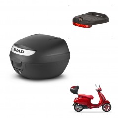 SHAD SH26 trunk + mounting bracket brake light KIT-435457