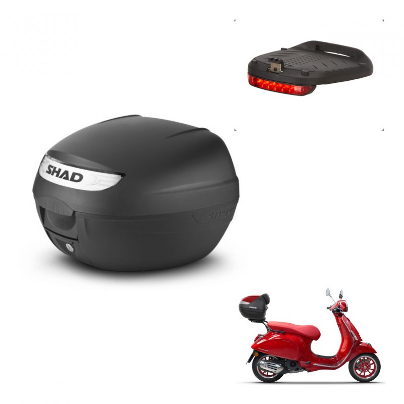 SHAD SH26 trunk + mounting bracket brake light KIT-435457