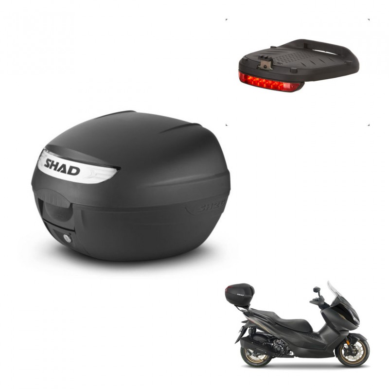 SHAD Baul SH26 + soporte montaje luz de freno KIT-435485