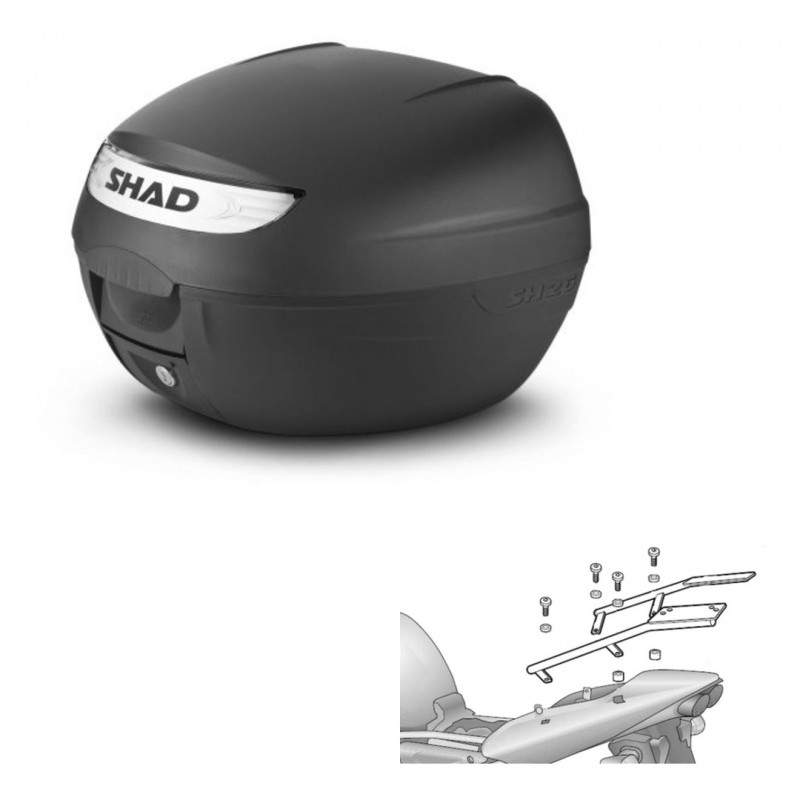 SHAD Baul SH26 + soporte montaje KIT-435528