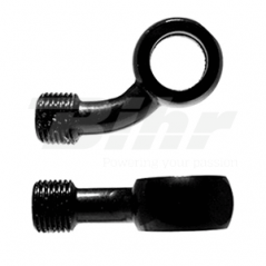 Banjo racord lateral connection  45° M10