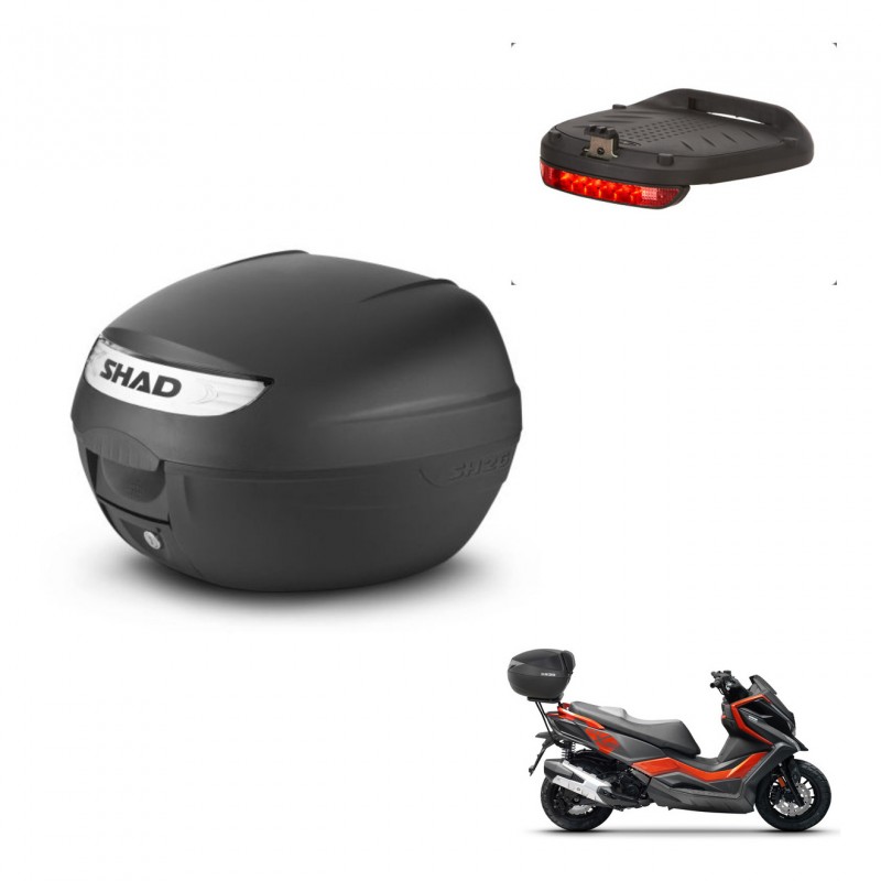 SHAD Baul SH26 + soporte montaje luz de freno KIT-435695