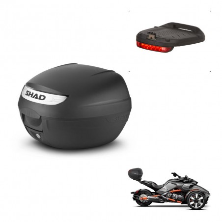 SHAD SH26 trunk + mounting bracket brake light KIT-435723