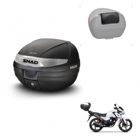 SHAD Trunk SH29 + mounting bracket backrest KIT-435788