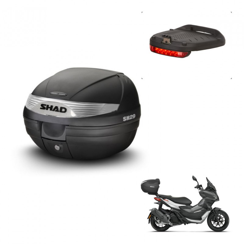 SHAD SH29 trunk + mounting bracket brake light KIT-435791