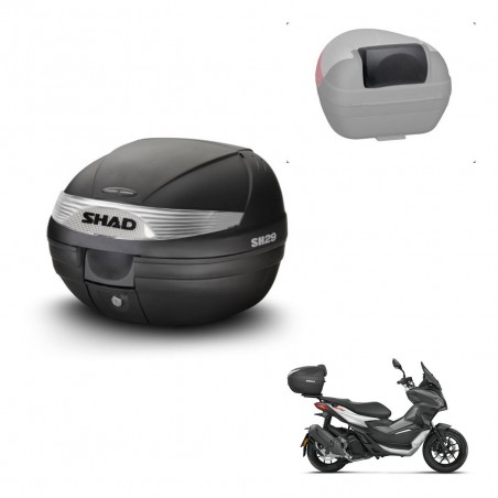 SHAD Trunk SH29 + mounting bracket backrest KIT-435792