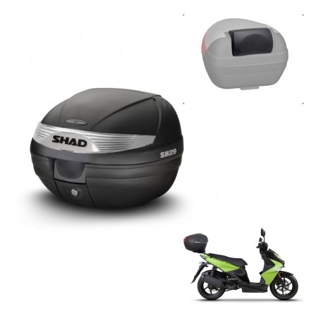 SHAD Trunk SH29 + mounting bracket backrest KIT-435796