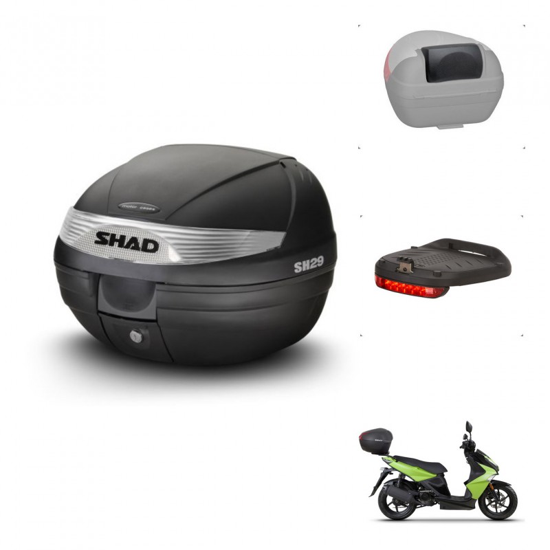 SHAD Baul SH29 + soporte montaje accesorios KIT-435797