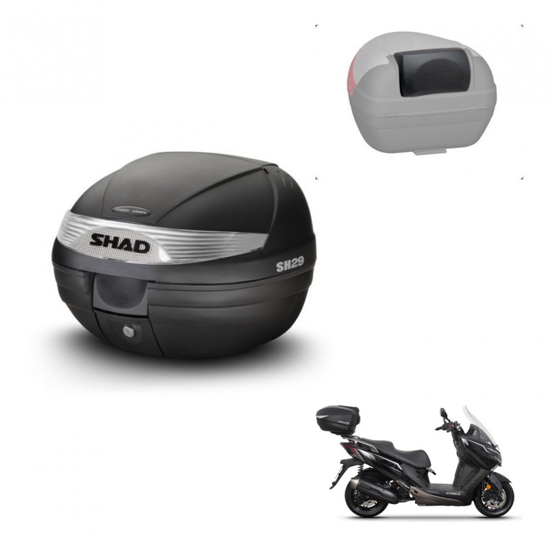 SHAD Trunk SH29 + mounting bracket backrest KIT-435800