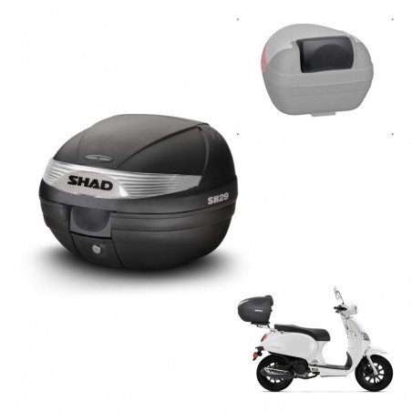SHAD Baul SH29 + soporte montaje respaldo KIT-435804